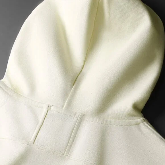 Rhude Beige Circuit Logo Graphic Print Hoodie Sweatshirts & Hoodies